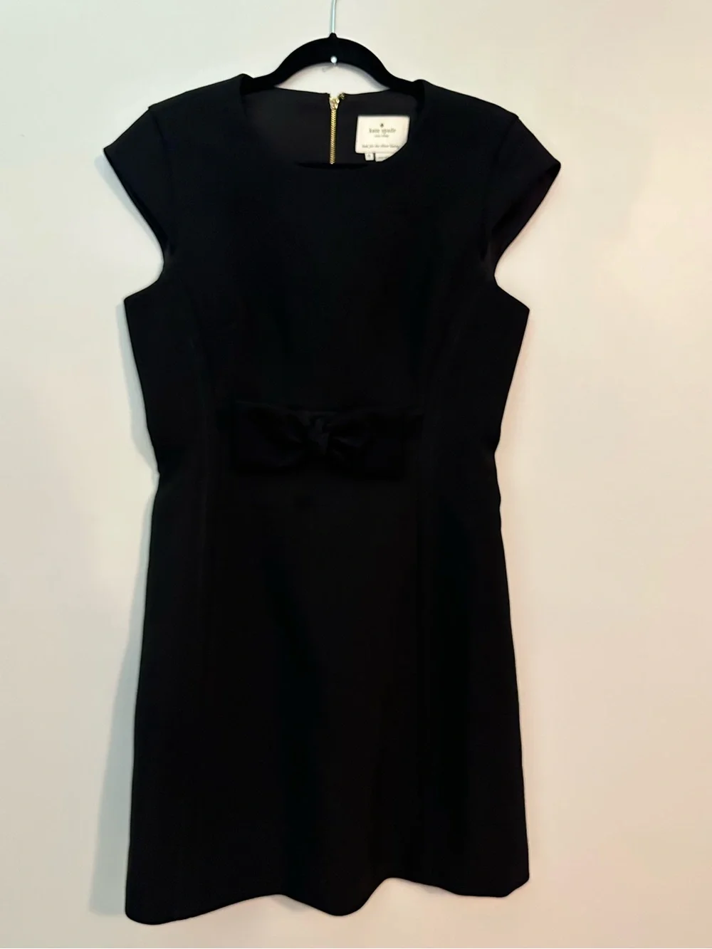 Kate Spade Bow Front Cap Sleeve Dress Size 12